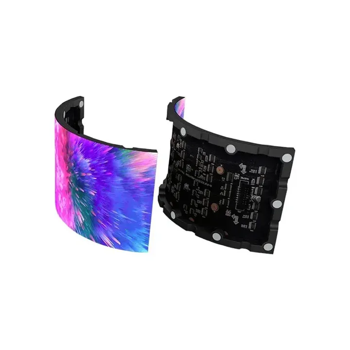 صفحه نمایش تصویری پنل LED انعطاف پذیر
