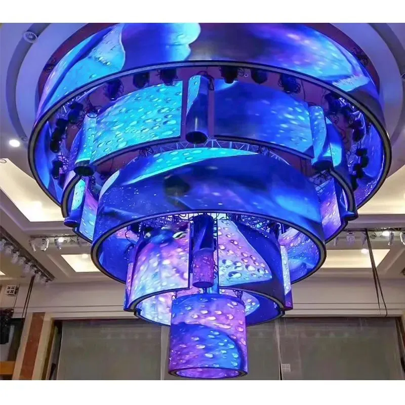 صفحه نمایش دیواری LED انعطاف پذیر